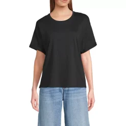 Women's Oversized Supima Short Sleeve Crew Neck T-Shirt