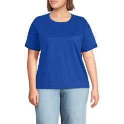 Women's Oversized Supima Short Sleeve Crew Neck T-Shirt