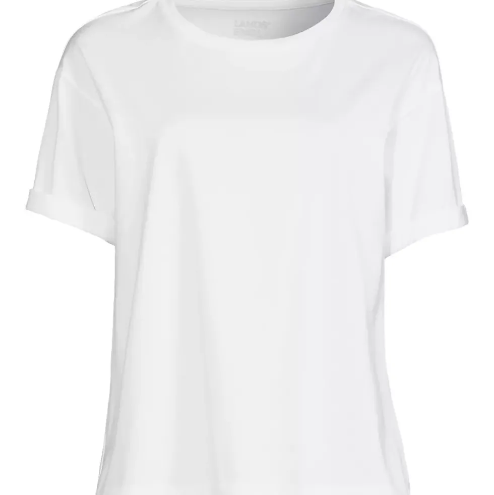 Women's Oversized Supima Short Sleeve Crew Neck T-Shirt