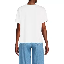 Women's Oversized Supima Short Sleeve Crew Neck T-Shirt