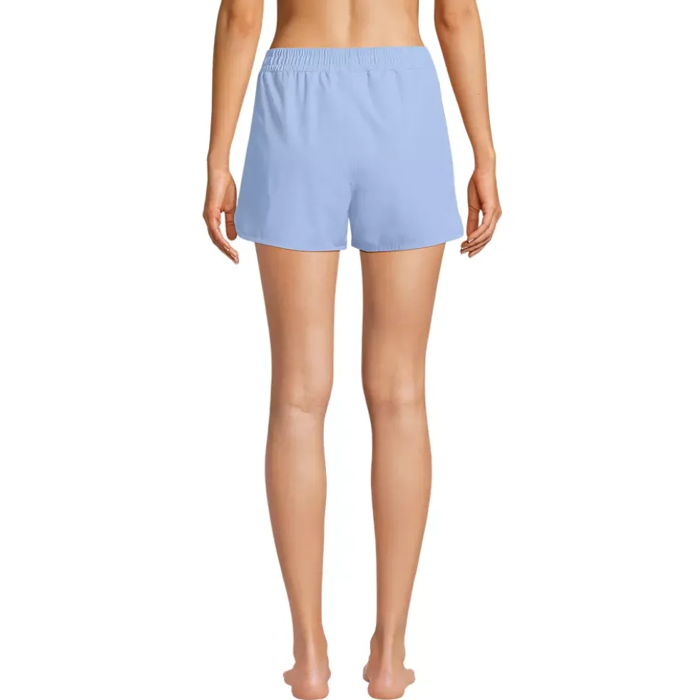 Women's 3" Packable Cover-up Swim Shorts
