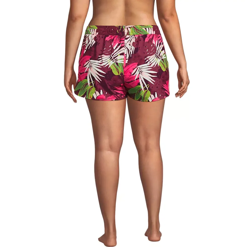 Women's 3" Packable Cover-up Swim Shorts