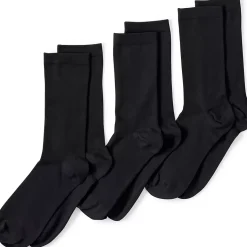 Women's 3-Pack Everyday Basic Crew Socks