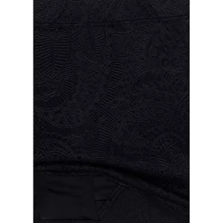 Women's Paisley Texture Chlorine Resistant Square Neck Underwire Tankini Top Swimsuit