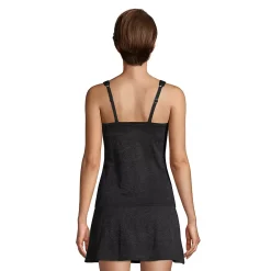 Women's Paisley Texture Chlorine Resistant Square Neck Underwire Tankini Top Swimsuit