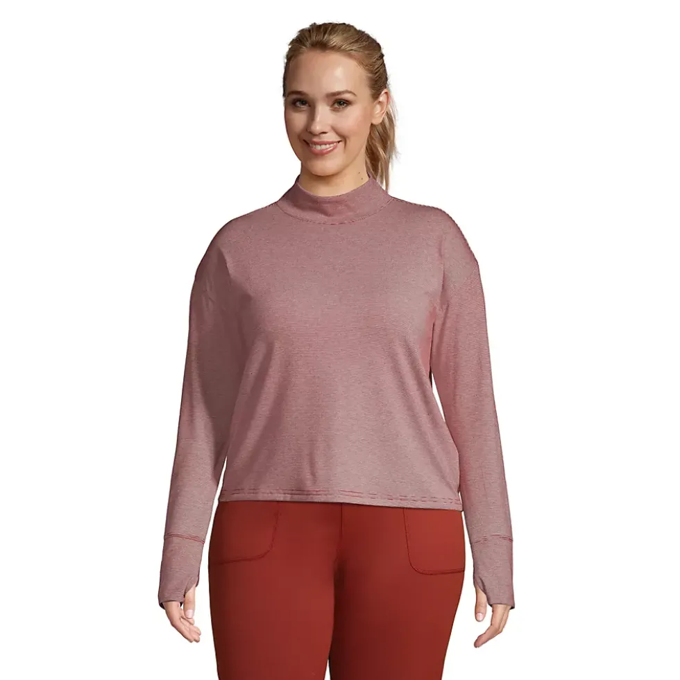 Women's Performance Mock Neck Top