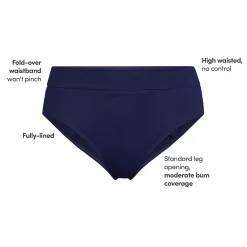 Women's Pinchless High Waisted Bikini Bottoms