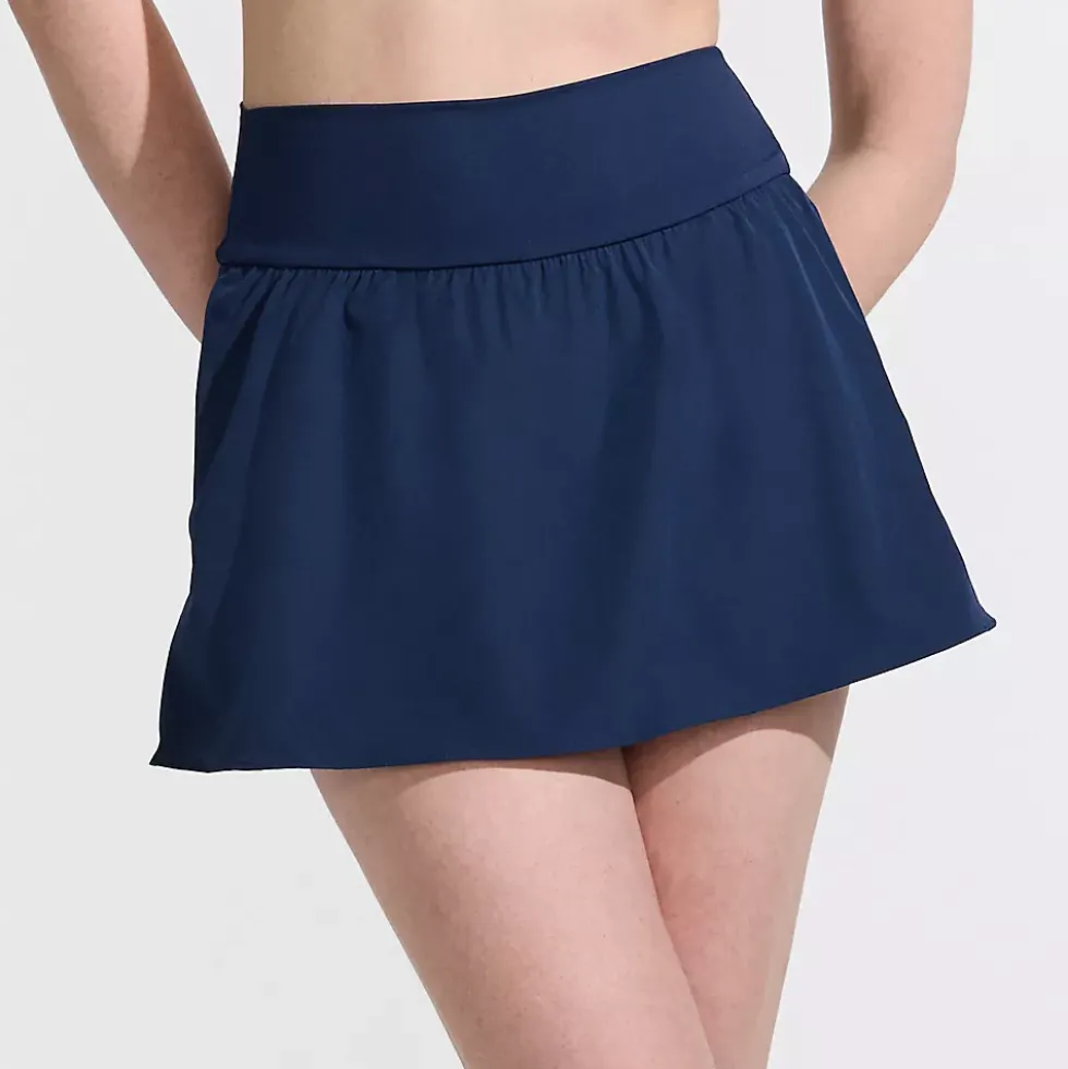 Women's Pinchless Mini Swim Skort