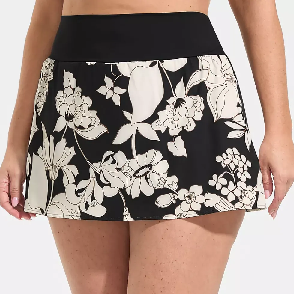 Women's Pinchless Mini Swim Skort