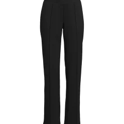 Women's Pintuck Straight Leg Ponte Pants