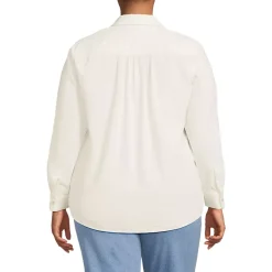 Women's Pinwale Cord Long Sleeve Shirt