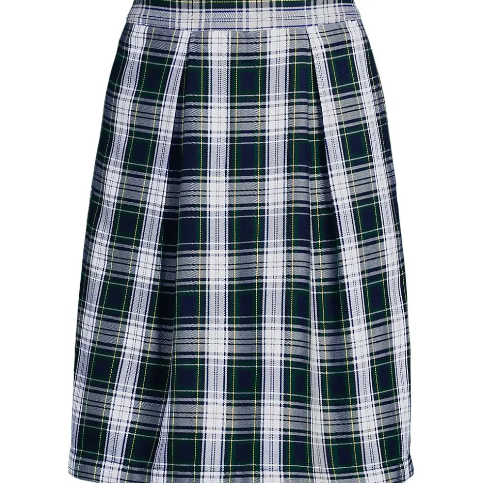 Women's Plaid Skort Top of Knee