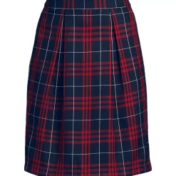 Women's Plaid Skort Top of Knee