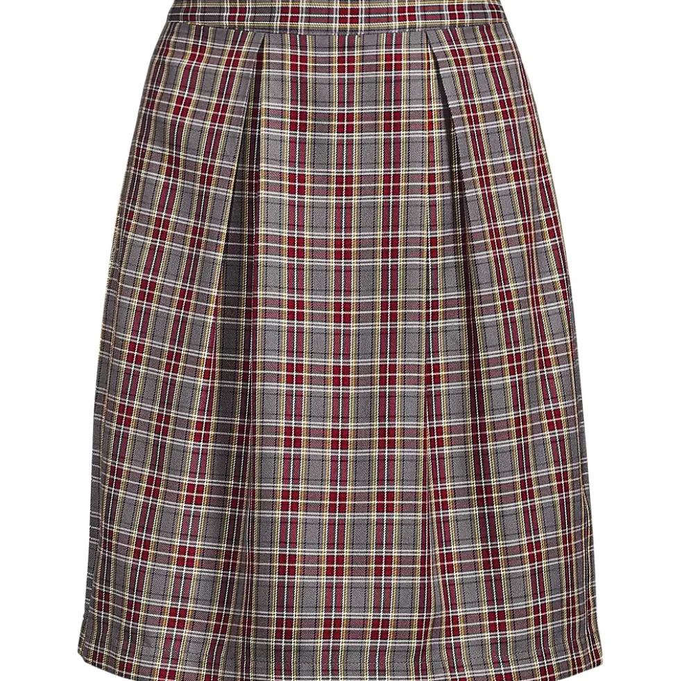Women's Plaid Skort Top of Knee