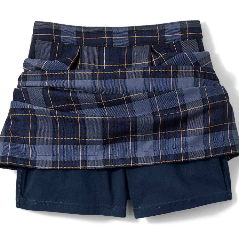 Women's Plaid Skort Top of Knee