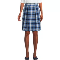 Women's Plaid Skort Top of Knee
