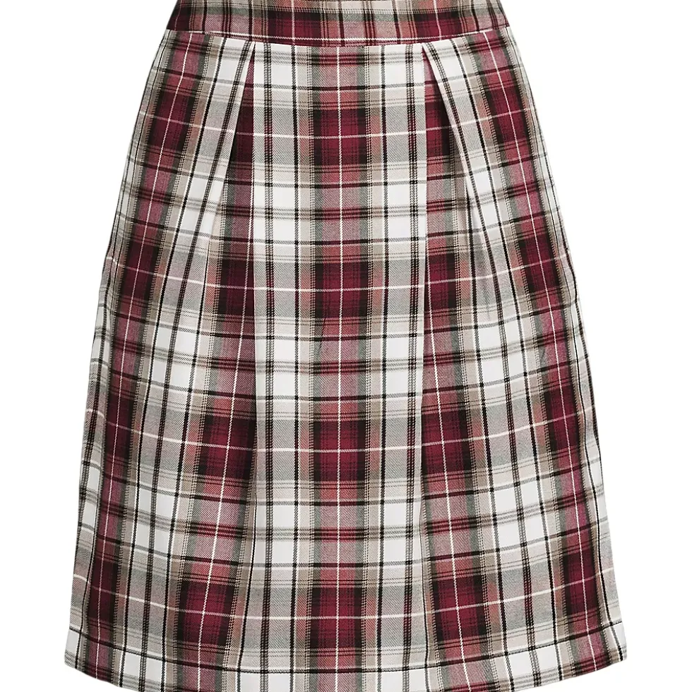 Women's Plaid Skort Top of Knee