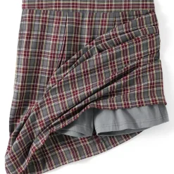 Women's Plaid Skort Top of Knee
