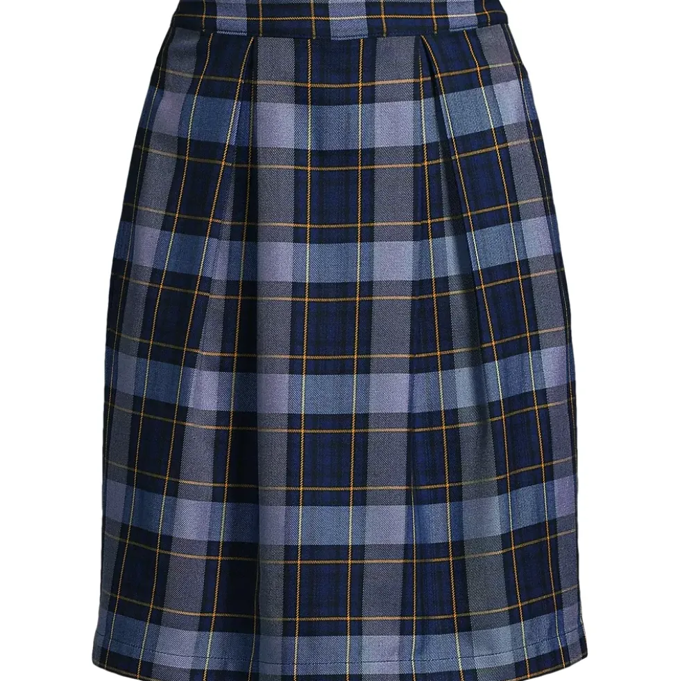 Women's Plaid Skort Top of Knee