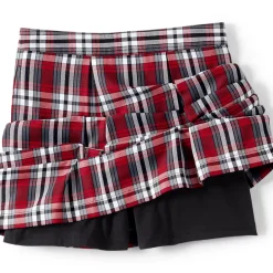 Women's Plaid Skort Top of Knee