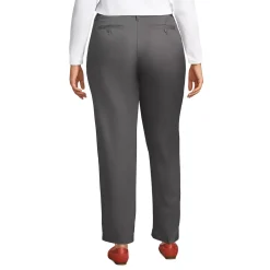 Women's Plain Front Blend Chino Pants