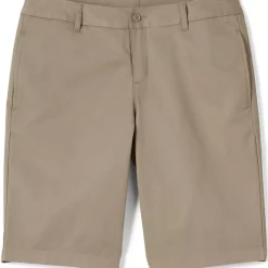 Women's Plain Front Blend Chino Shorts