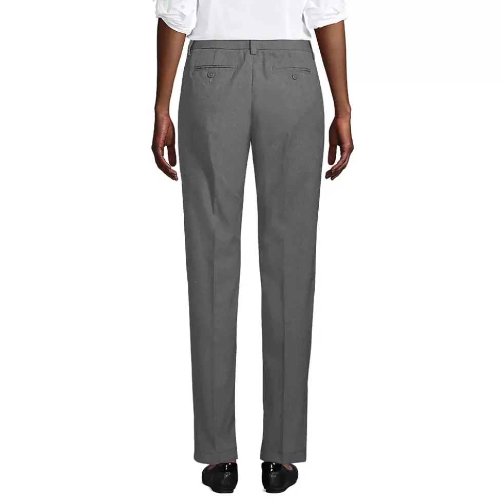 Women's Plain Front Dress Pants