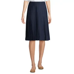 Women's Pleated Skirt Below the Knee