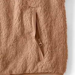 Women's Plus Size Cozy Sherpa Fleece Vest