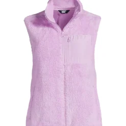 Women's Plus Size Cozy Sherpa Fleece Vest