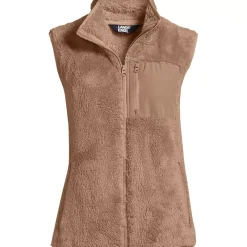 Women's Plus Size Cozy Sherpa Fleece Vest