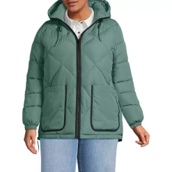 Women's Plus Size FeatherFree Insulated Diamond Quilted Jacket