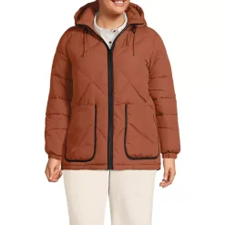 Women's Plus Size FeatherFree Insulated Diamond Quilted Jacket