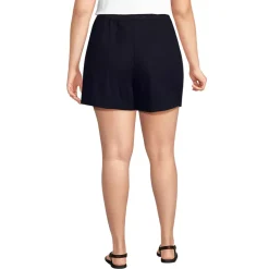 Women's Plus Size Lightweight Denim Above the Knee Skort