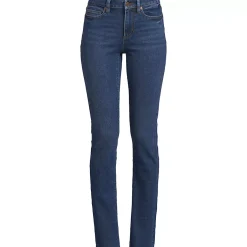 Women's Plus Size Mid Rise Straight Leg Jeans