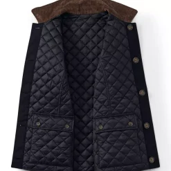 Women's Plus Size Reversible Barn Quilted Insulated Jacket