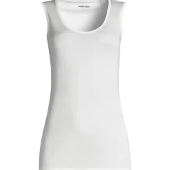 Women's Plus Size Silk Interlock Thermal Long Underwear Base Layer Tank Top