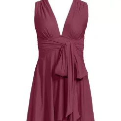Women's Plus Size SlenderSuit Multi Way Swim Dress One Piece Swimsuit