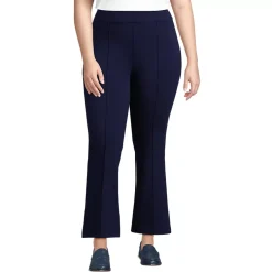 Women's Plus Size Starfish High Rise Kick Flare Crop Pants