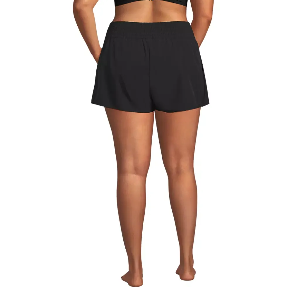 Women's Plus Size Tulip Hem Swim Skort