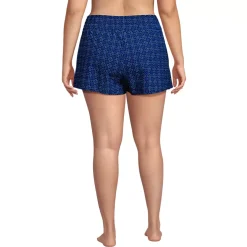 Women's Plus Size Tulip Hem Swim Skort