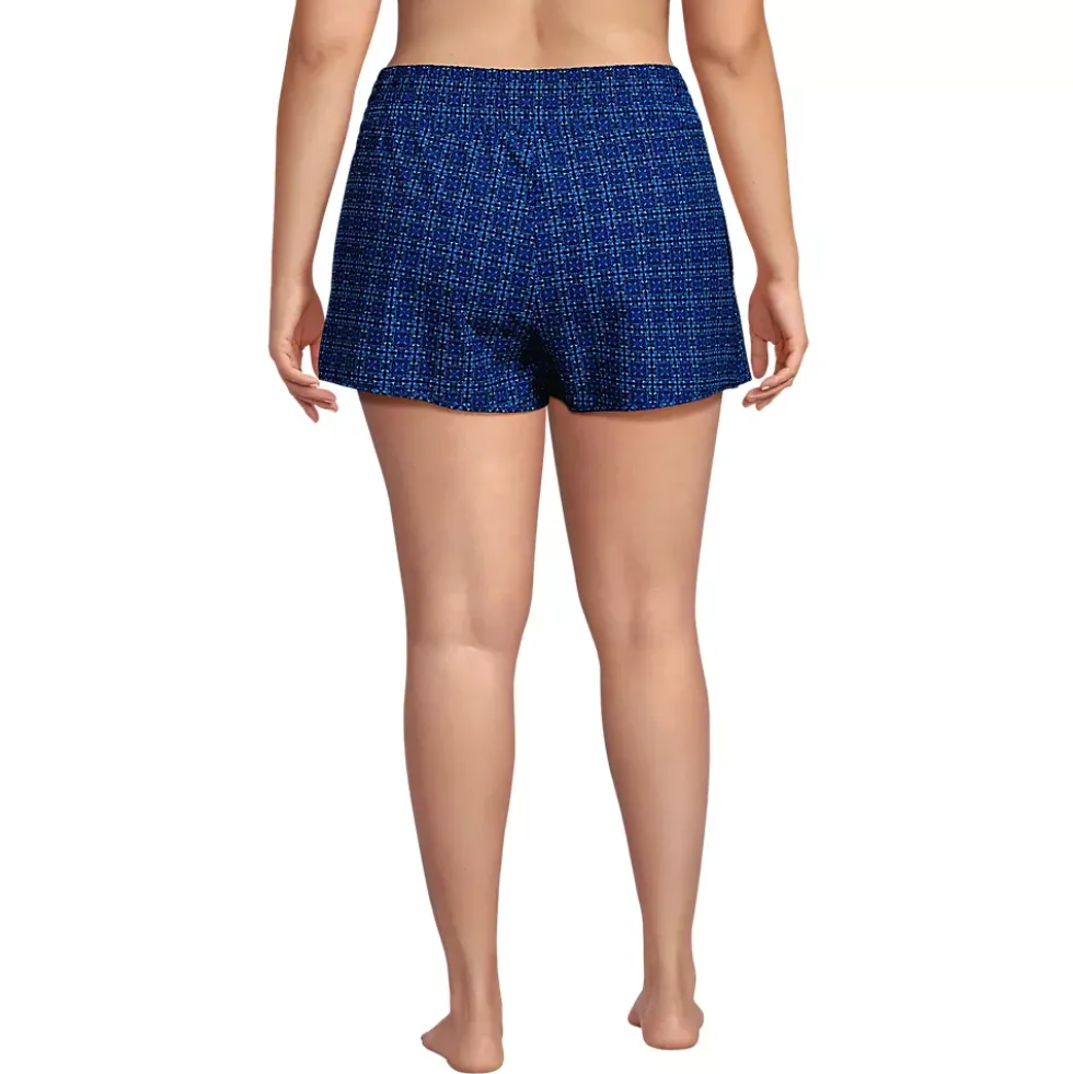 Women's Plus Size Tulip Hem Swim Skort