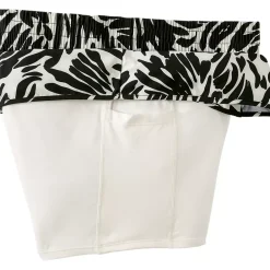 Women's Plus Size Tulip Hem Swim Skort