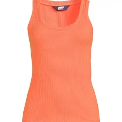 Women's Pointelle Rib UNeck Tank