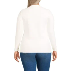 Women's Polished Rib Tie Henley Top