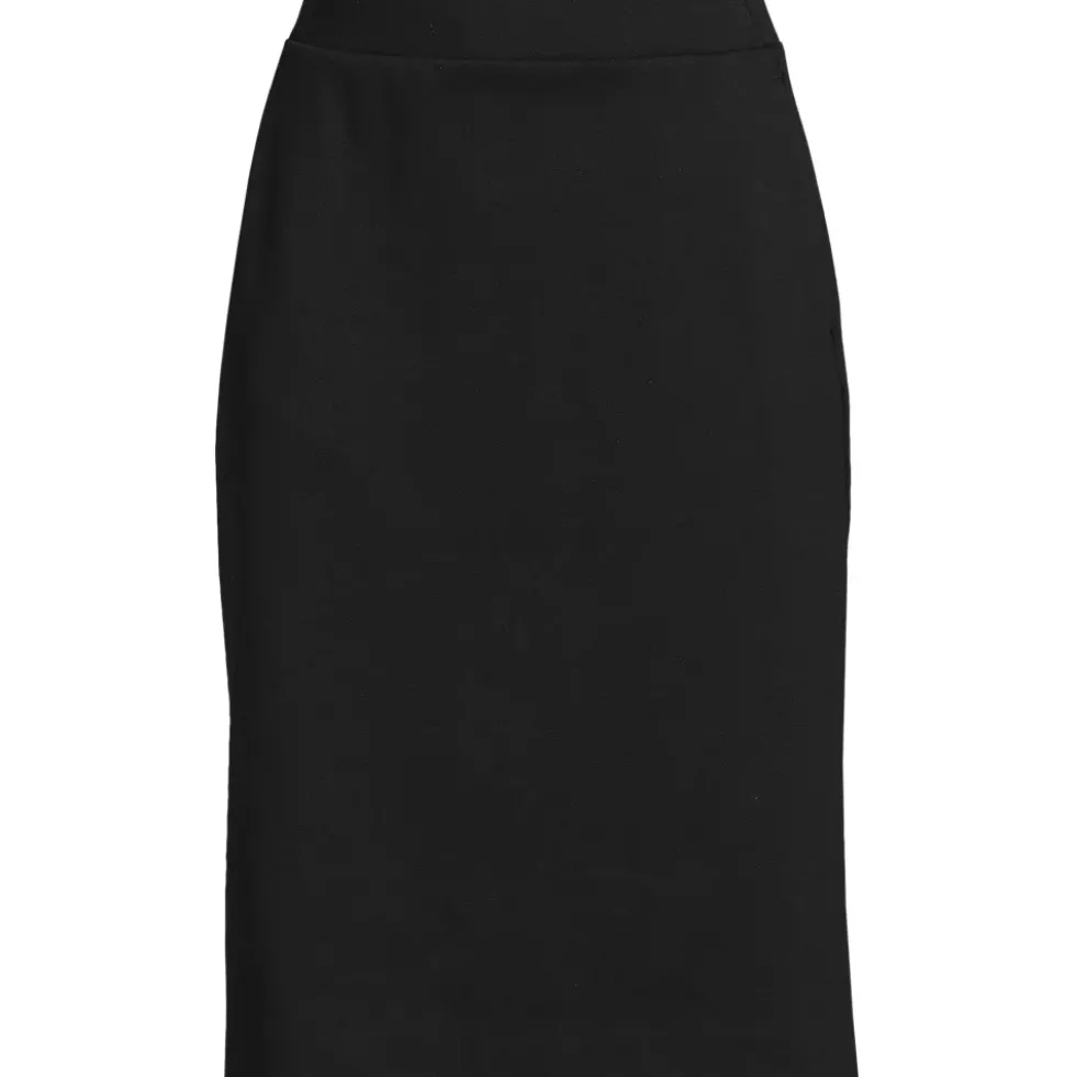 Women's Ponte Angled Pocket Pencil Skirt
