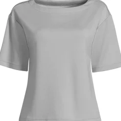 Women's Ponte Elbow Sleeve Shirt