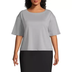 Women's Ponte Elbow Sleeve Shirt