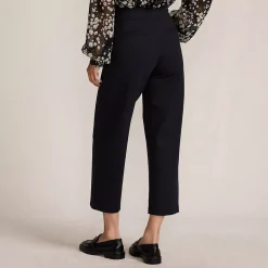 Women's Ponte High Rise Straight Leg Crop Pants