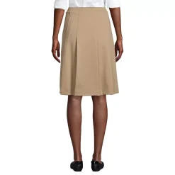 Women's Ponte Pleat Skirt Top of Knee